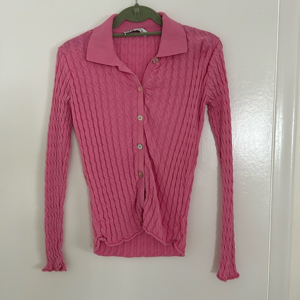 Zara Pink Top